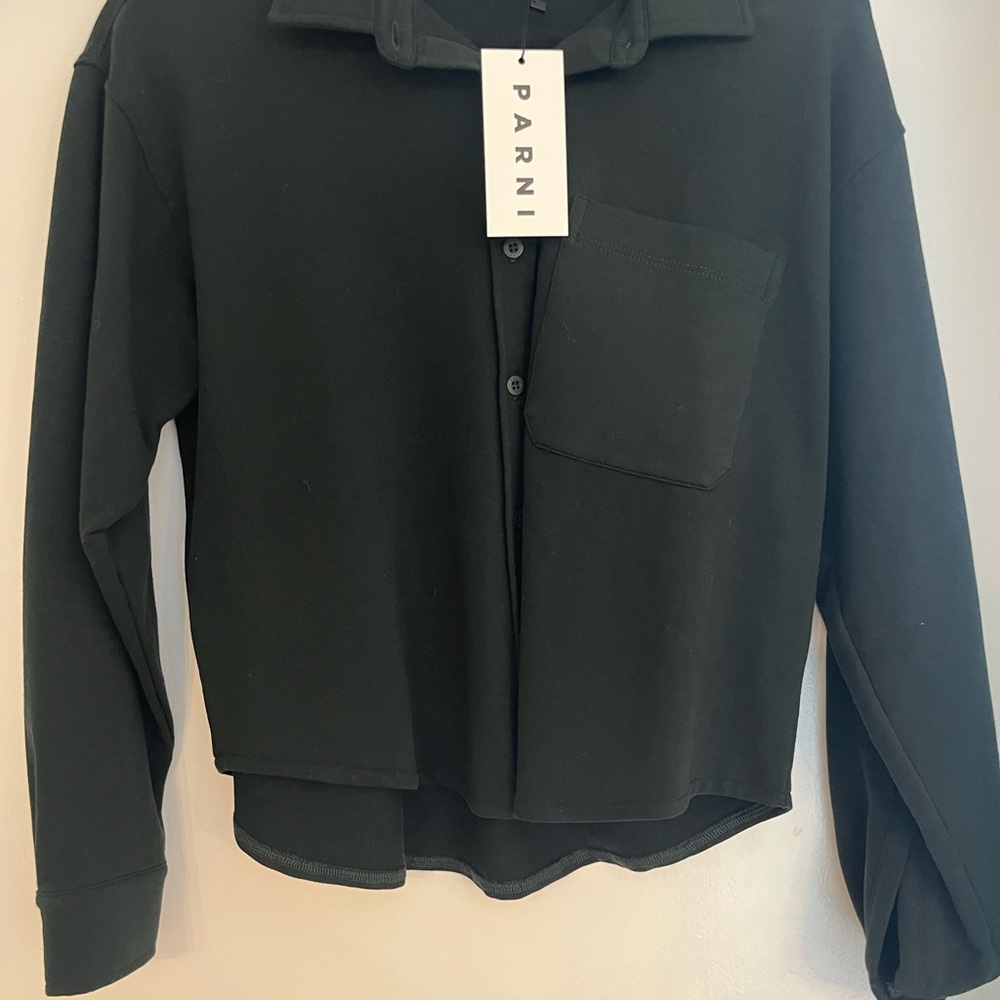 Parni Black Long Sleeve Shirt